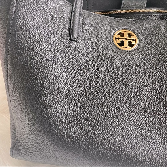 Tory Burch Carson Leather Tote - Picture 2 of 12